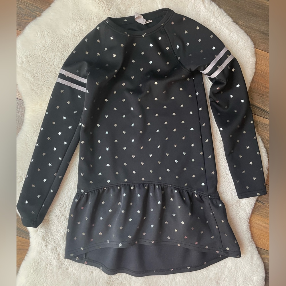 Diadora Black Star Patterned Dress